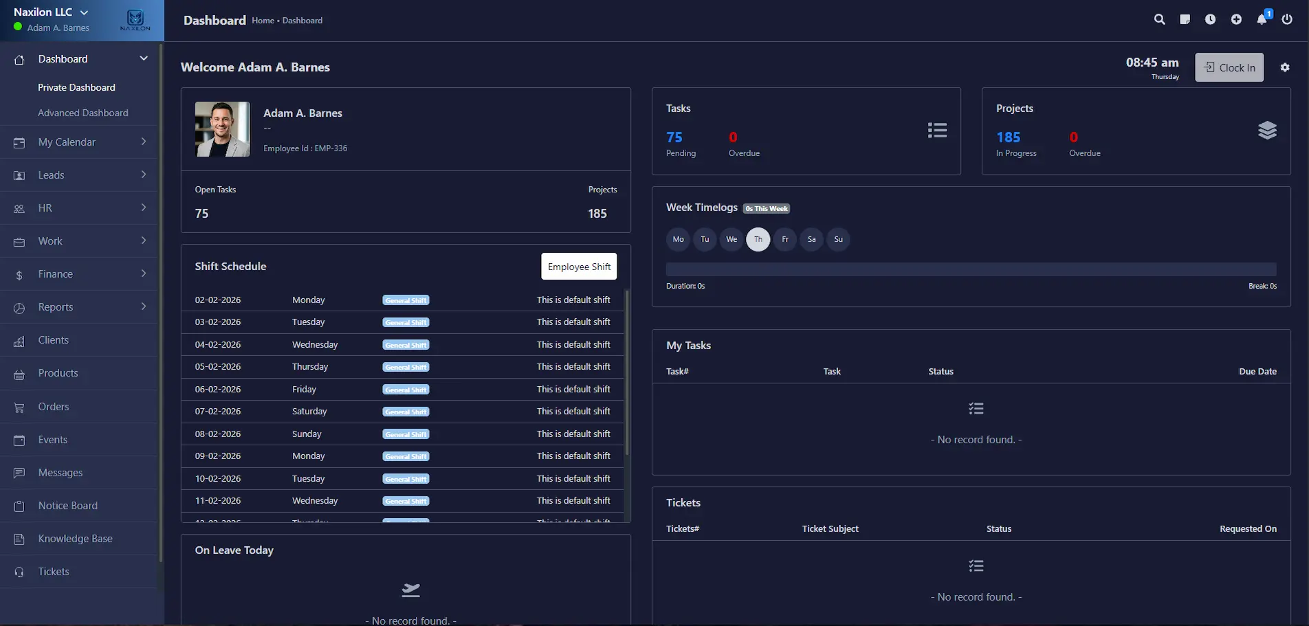 Naxio CRM Projects